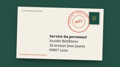 Contestation d'un licenciement