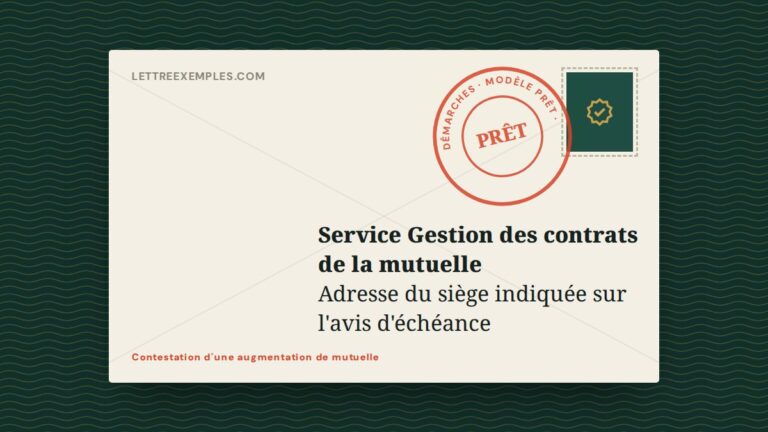 Contestation d'une augmentation de mutuelle