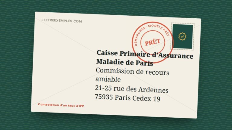 Contestation d'un taux d'IPP
