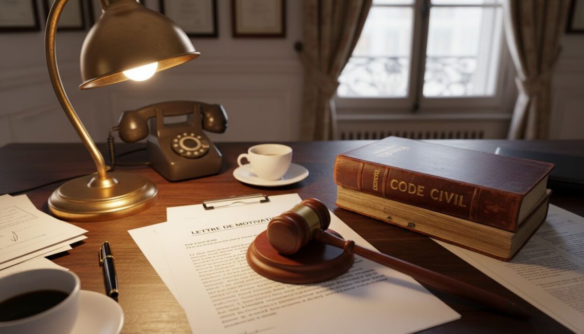 Lettre de motivation : juridique et finance
